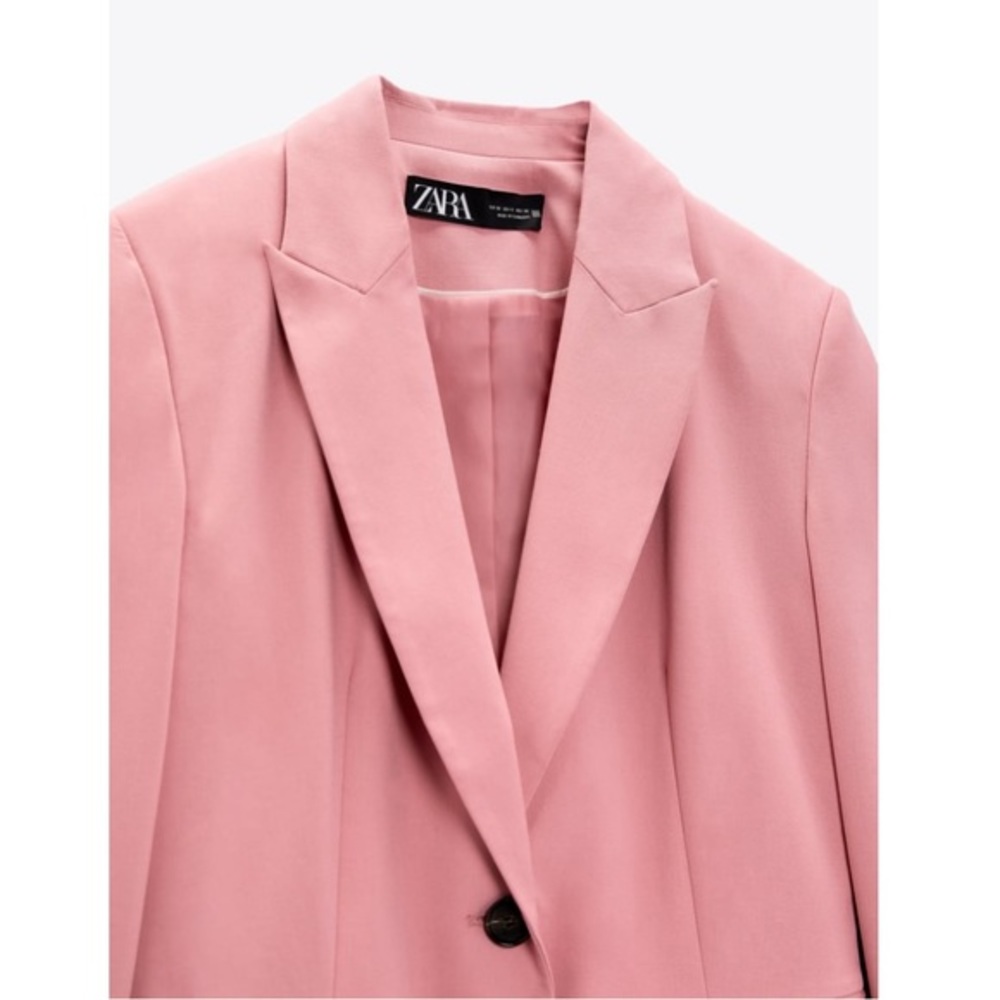 New Zara | Light Pink Blazer - Picture 9 of 16